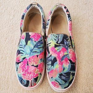Lilly Pulitzer Slip On Sneakers